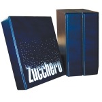 Cartella a 4 anelli ZUCCHEROMANIA con custodia vuota Blu Master Phil 3