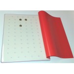 Inserti rossi imbottiti per cartella ad anelli per PINS a spille 3 pz. Master Phil 2