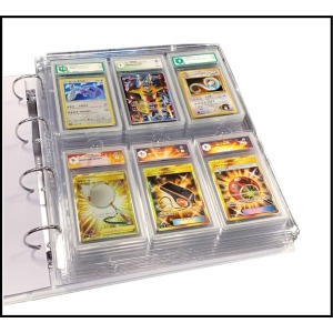Inserti termoformati per CARTE GRADATE PSA E GRAADE a 6 scomparti rettangolari Master Phil 1