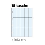 Inserti trasparenti FIGURINE a 15 tasche alte Master Phil