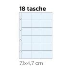 Inserti trasparenti FIGURINE a 18 tasche Master Phil