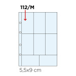 Inserti trasparenti UNI a 8 tasche miste in K211 10 pz. Master Phil 1