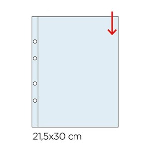 Inserti trasparenti VIP CARTAMONETA a 1 tasca in K211 Master Phil 1