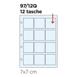 Inserto trasparente ZUCCHEROMANIA a 12 tasche da 70x70 mm Master Phil 1