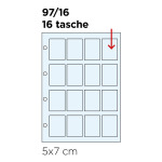 Inserto trasparente ZUCCHEROMANIA a 16 tasche da 50x70 mm Master Phil 1