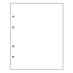 Intercalari bianchi per inserti MINI TOP BINDER Master Phil