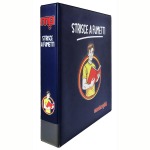Raccoglitore per STRISCE A FUMETTI blu senza custodia vuoto Master Phil 1