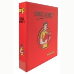 Raccoglitore per STRISCE A FUMETTI rosso senza custodia vuoto Master Phil 1