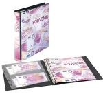 Album per banconote EURO SOUVENIR con 10 fogli senza custodia Lindner 1