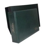 Cartella a 2 anelli MINI FOLDER con custodia vuota Verde Master Phil 3