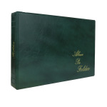 Cartella a 4 anelli FOLDER A4 ORIZZONTALE senza custodia vuota Verde Master Phil 1