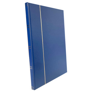 Classificatore IMPORT a 8 fogli bianchi snodati Blu Master Phil 1