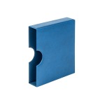 Custodia KARAT in similpelle Blu Lindner 1