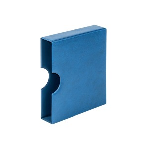 Custodia KARAT in similpelle Blu Lindner 1