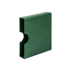 Custodia KARAT in similpelle Verde Lindner 1