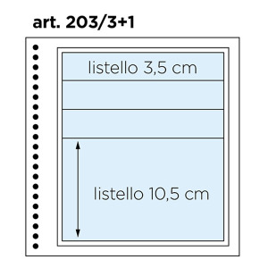 Fogli EXPO speciali a 4 listelli misti Master Phil 1