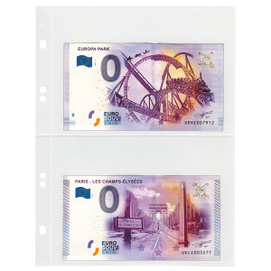 Inserti trasparenti KARAT a 2 tasche 10 pz. Lindner 1