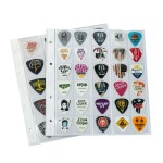 Inserti trasparenti KARAT a cursori con 30 tasche da 30 mm e intercalari bianchi 5 pz. Lindner 1