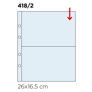 Inserti trasparenti PAPERMONEY a 2 tasche in K211 5 pz. Master Phil 1