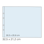 Inserti trasparenti per cartella FOLDER A4 ORIZZONTALE a 1 anta 2 facciate 10 pz. Master Phil 1
