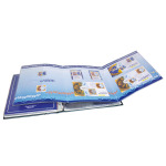 Inserti trasparenti per cartella FOLDER A4 VERTICALE a 3 ante 6 facciate Master Phil 2