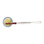 Pinzetta per monete con punte gommate Lindner 2