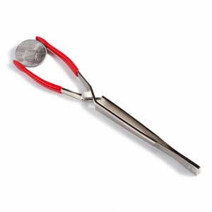 Pinzetta per monete per prendere la moneta dal bordo Leuchtturm 1