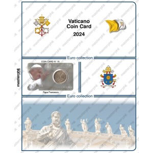 Inserto COIN CARD n. 15 VATICANO 2024 Master Phil