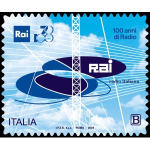 ITALIA - 2024 - 100° della prima trasmissione radiofonica in Italia - 1 v.