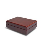 Astuccio VOLTERRA in legno a 1 casella rettangolare da 54x86 mm Mogano Leuchtturm 3