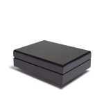 Astuccio VOLTERRA in legno a 1 casella rettangolare da 54x86 mm Nero Leuchtturm 3