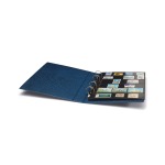 Cartella a 4 anelli OPTIMA F EASY senza custodia Blu Leuchtturm 2
