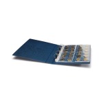 Cartella a 4 anelli OPTIMA F EASY senza custodia Blu Leuchtturm 3