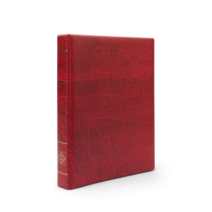 Cartella a 4 anelli OPTIMA F EASY senza custodia Rossa Leuchtturm 1