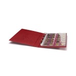Cartella a 4 anelli OPTIMA F EASY senza custodia Rossa Leuchtturm 2
