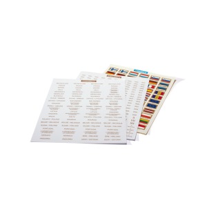 Set ETICHETTE ADESIVE EURO Leuchtturm 1