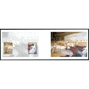 2019 100° della morte di Cesare Maccari 1 MF da 2 v. con chiudilettera Italia