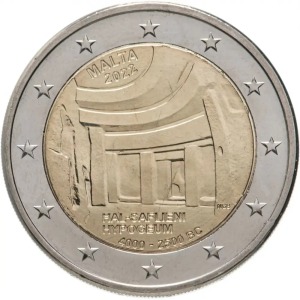 2022 2 Euro Ipogeo di Hal Saflieni Malta