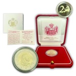 2024 2 Euro 500° del Trattato di Burgos con Carlo V PROOF in cofanetto Monaco 2