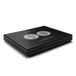 Cofanetto VOLTERRA in legno con 1 ripiano a 20 caselle rotonde per once Ag. Croce Maltese in capsula Nero Leuchtturm 2