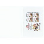 2024 160° della Croce Rossa Italiana 1 Folder con 1 MF E.C. di SMOM con Italia San Marino Vaticano S.M.O.M. SMOM 3