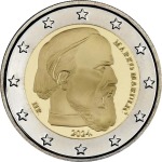 2024 2 Euro 500° della morte di Marko Marulic Croazia