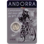 2024 2 Euro Campionato Mondiale UCI MTB FDC in blister Andorra blister 1