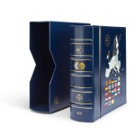Cartella a 4 anelli VISTA serie Euro annuali 2025 con fogli e custodia Leuchtturm
