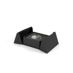 Astuccio portamonete PORTA per capsula contenente moneta da 33 mm Nero Leuchtturm 1