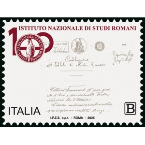 2025 100° dell Istituto Nazionale di Studi Romani 1 v. Italia
