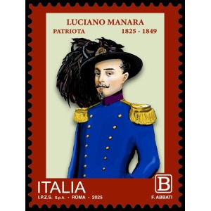 2025 200° della nascita di Luciano Manara 1 v. Italia
