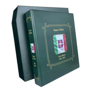 Album CARLO ALBERTO completo Raccolta per annate Verde Master Phil