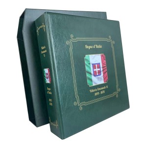 Album VITTORIO EMANUELE II completo Raccolta per annate Verde Master Phil