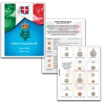 Inserti per monete VITTORIO EMANUELE III Raccolta per annate Master Phil